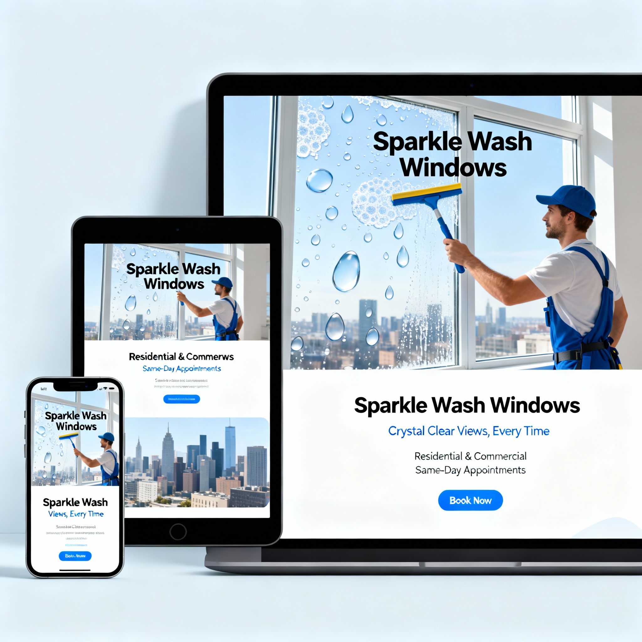 web design mockup - Window Web Designs